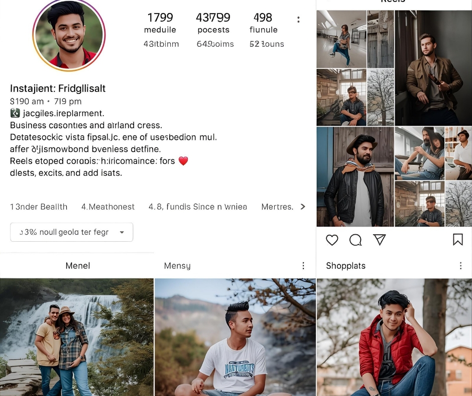 Business using Instagram to build brand trust and connect with customers