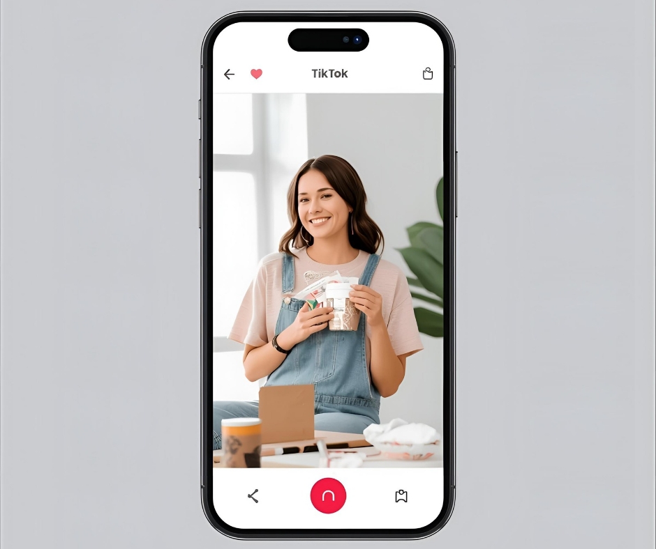 Small business using TikTok to reach new customers through short-form video