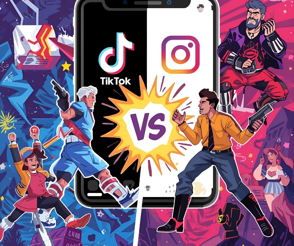 TikTok vs Instagram comparison for businesses to win customers
